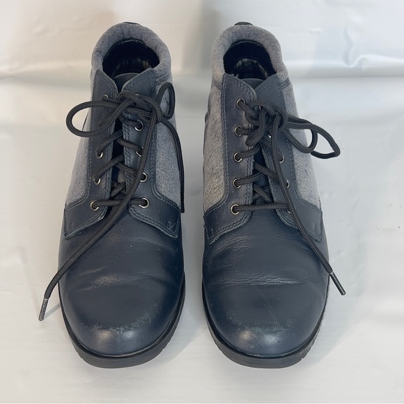 SPORTO Women’s 6 Blue Lace Up Ankle Boot Shoe - Picture 3 of 8